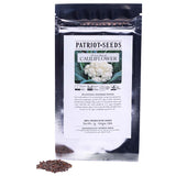 Heirloom Snowball Self-Blanching Cauliflower Seeds (1g)