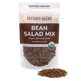 Organic Bean Salad Mix Sprouting Seeds (4 ounces)