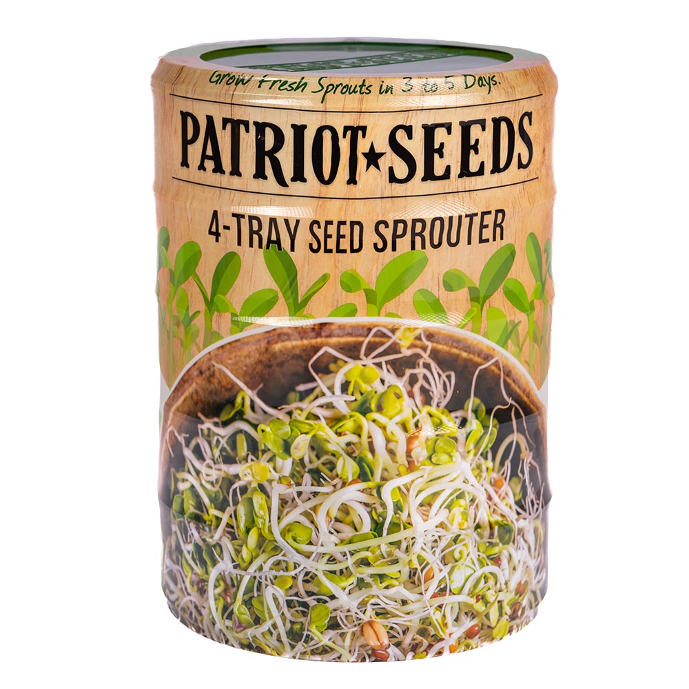 patriot seeds urban garden 4-Tray Seed Sprouter