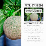 Heirloom Hales Best Cantaloupe Seeds (2g)