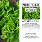 HeirloomParris Island Cos - Romaine Lettuce Seeds (1g)