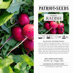Heirloom Champion Radish Seeds (4g)