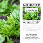 Heirloom Bloomsdale Spinach Seeds (3g)