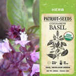 Organic Cinnamon Basil Herb Seeds (250mg) - My Patriot Supply