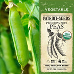 Organic Progress No. 9  Pea Seeds (12g) - My Patriot Supply