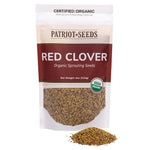 Organic Red Clover Sprouting Seeds (4 ounces)